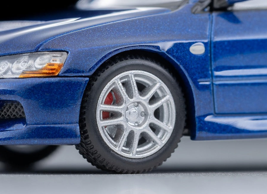 Tomica Limited Vintage Neo LV-N376b Mitsubishi Lancer Evolution IX GSR (Blue) 2005 model