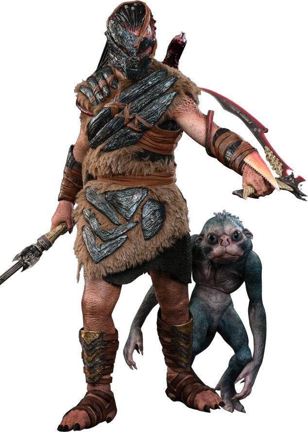 [Movie Masterpiece] "Predator: Badlands" 1/6 scale figure Deku (Bone Bison Armor) & Bado (1 cartone = 6 pezzi)