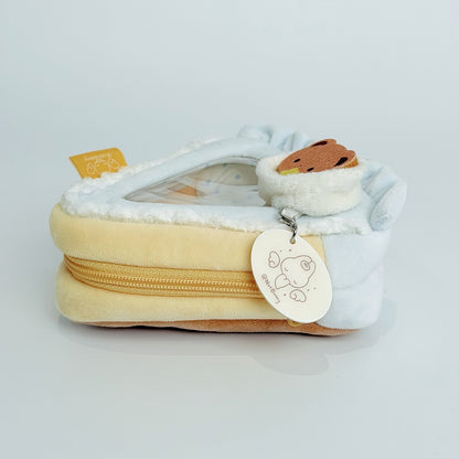 10cm stuffed animal pouch triangle sea salt