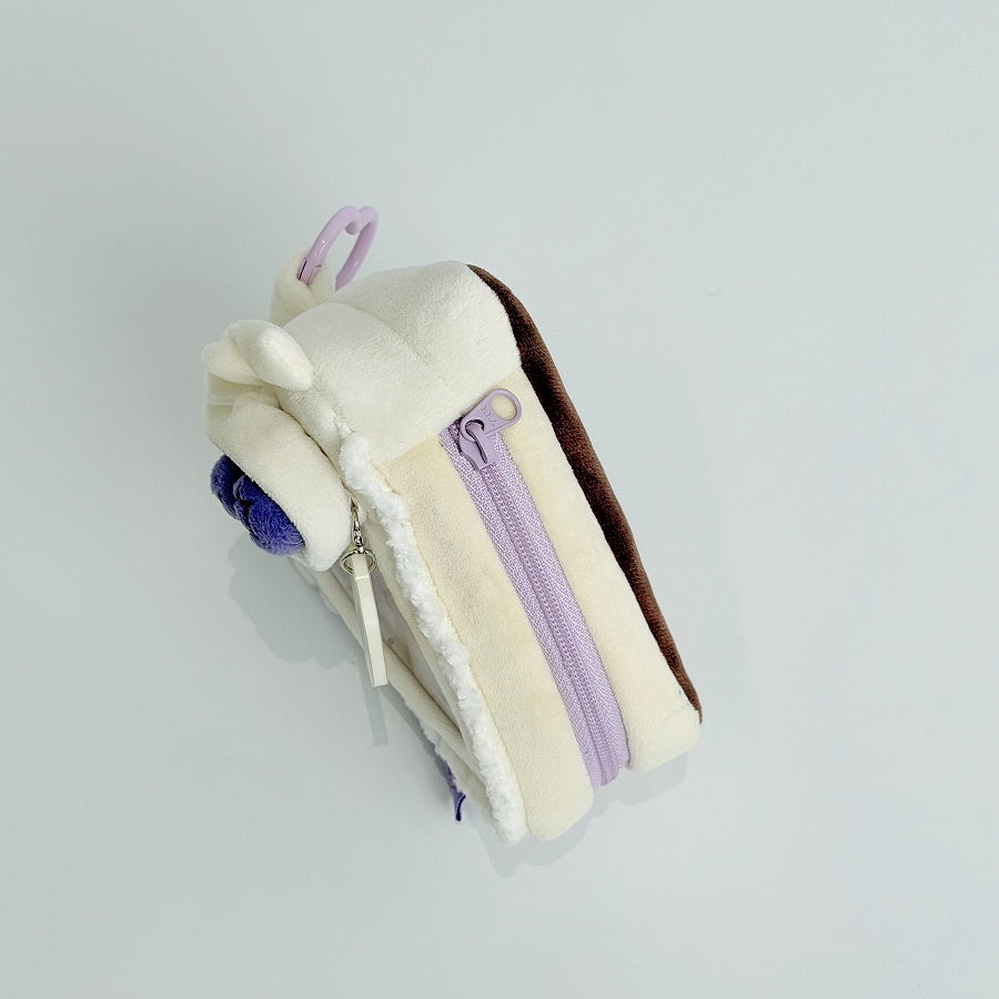 10cm stuffed animal pouch triangle blueberry
