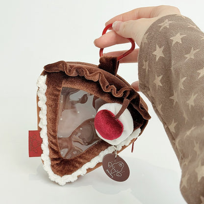 10cm stuffed animal pouch triangle Schwarzwerder