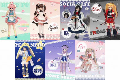 Transformation★Electric Town Series Trading Doll 1BOX Quantity: 6
