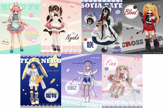 Transformation★Electric Town Series Trading Doll 1BOX Quantity: 6