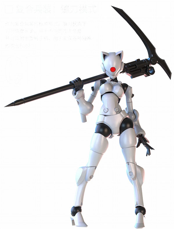 3 min project series Swift Ijin 1/18 scale Model Kit (white)