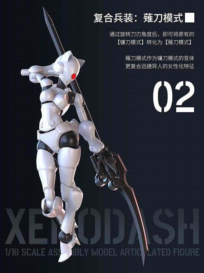 3 min project series Swift Ijin 1/18 scale Model Kit (white)