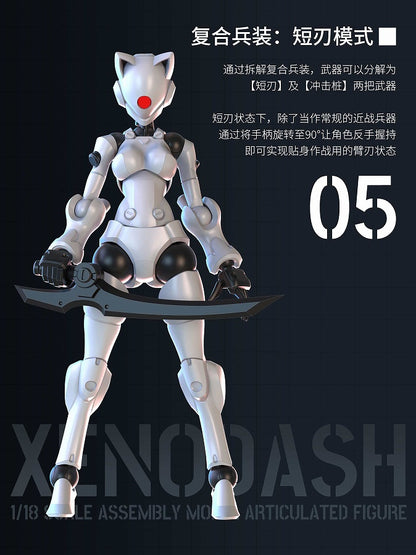 3 min project series Swift Ijin 1/18 scale Model Kit (white)
