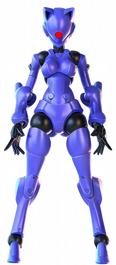 3 min project series quick alien 1/18 scale Model Kit (purple)
