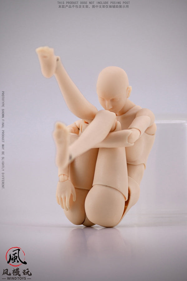 1/12 scale movable figure super model female body FMW006 white
