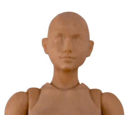 1/12 scale movable figure super model female body FMW007 wheat color