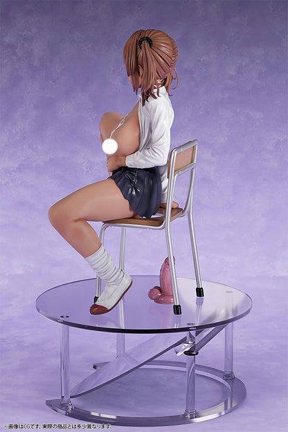 Nikkan Girl - Mischievous Girl in the Back Seat - Rua Kuze 1/6 scale painted finished figure