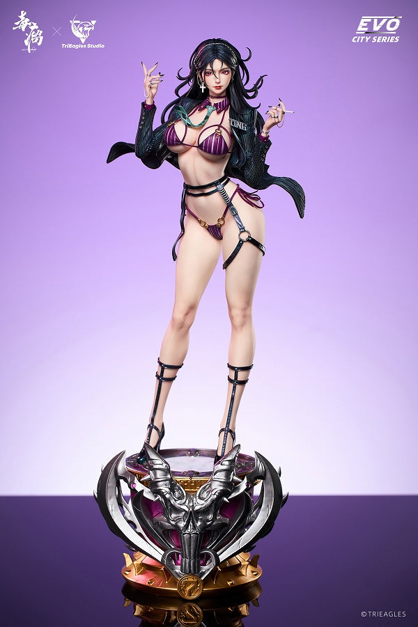 suit thug Fuuuran 1/4 scale statue (black coat Ver.)
