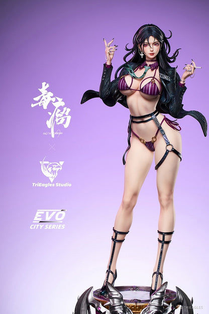 suit thug Fuuuran 1/4 scale statue (black coat Ver.)
