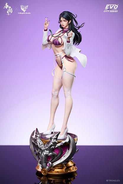 suit thug Fuuuran 1/4 scale statue (white coat Ver.)