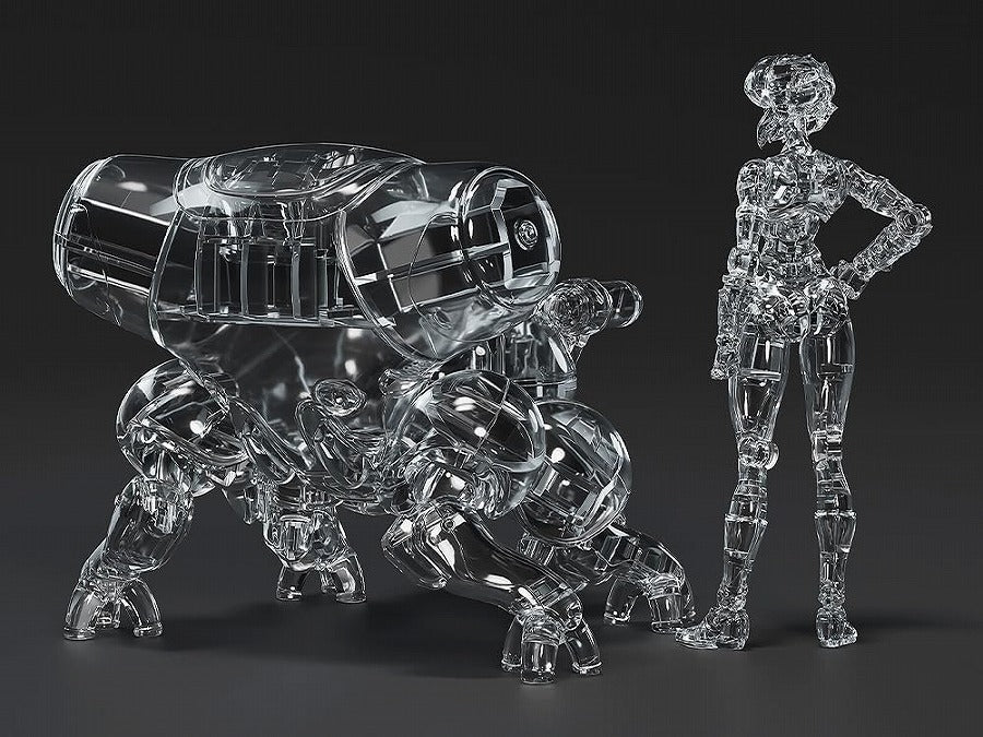 PLAMAX minimum factory Ghost in the Shell (Original) MF-96 Motoko Kusanagi with Fuchikoma Optical Camouflage Ver.
