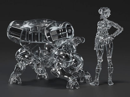 PLAMAX minimum factory Ghost in the Shell (Original) MF-96 Motoko Kusanagi with Fuchikoma Optical Camouflage Ver.