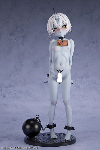 Voluptuous Beautiful Boy from Another World ◯ City Limited Exhibition Blue Skin Demon Tribe 1/6 Scale Painted Complete Figure