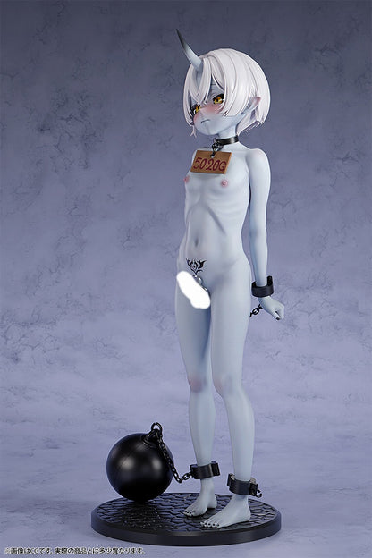 Voluptuous Beautiful Boy from Another World ◯ City Limited Exhibition Blue Skin Demon Tribe 1/6 Scale Painted Complete Figure