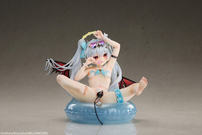 Silver Hair-chan ~Pukapuka Summer~ Illustrated by chihiro 1/6 Completed Figure (set da 6 pezzi)