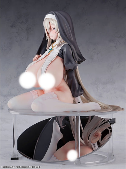 Voluptuous Girl Big Breasted Sister of the Confession Room Luciel 1/6 Scale Painted Complete Figure