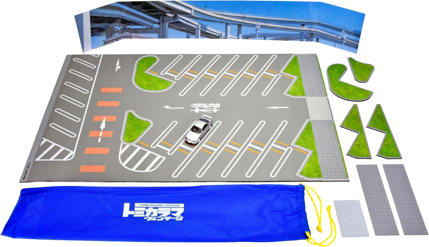 Tomikarama Vintage 14a Daikoku Parking Area Mat C (TLV-N Nissan Skyline GT-R included)