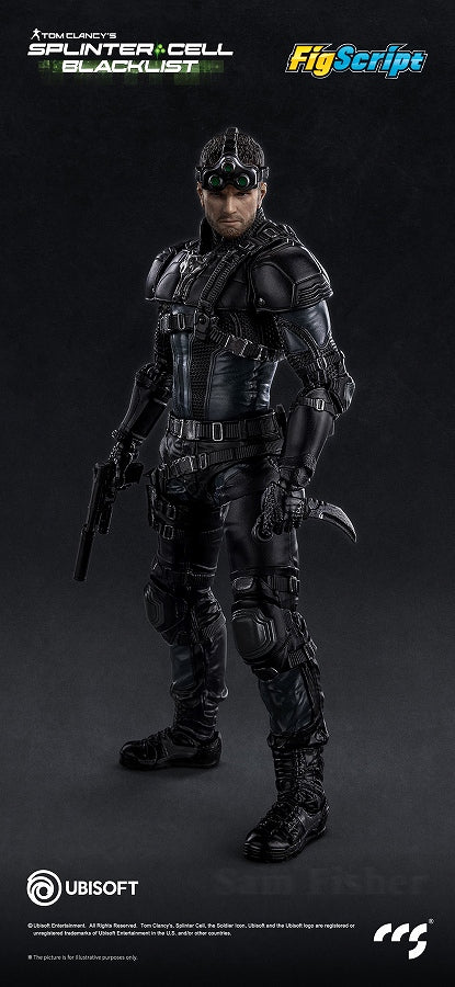 FigScript Series Splinter Cell Sam Fisher 1/12 scale movable figure