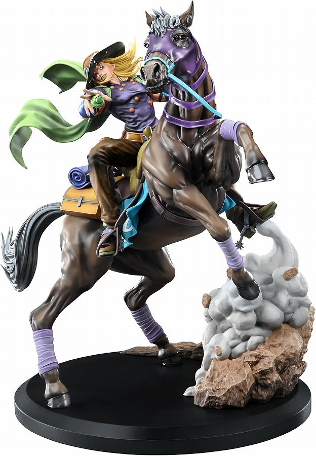 Super Statue Art Collection "Gyro Zeppeli & Valkyrie" Anime "Steel Ball Run JoJo's Bizarre Adventure"