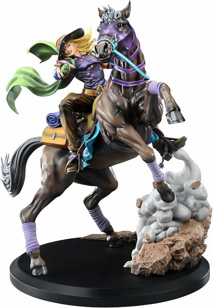 Super Statue Art Collection "Gyro Zeppeli & Valkyrie" Anime "Steel Ball Run JoJo's Bizarre Adventure"