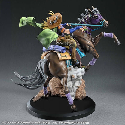 Super Statue Art Collection "Gyro Zeppeli & Valkyrie" Anime "Steel Ball Run JoJo's Bizarre Adventure"