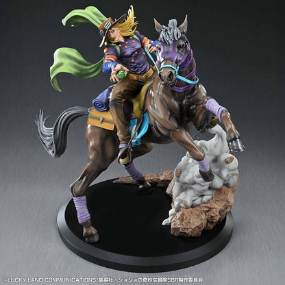 Super Statue Art Collection "Gyro Zeppeli & Valkyrie" Anime "Steel Ball Run JoJo's Bizarre Adventure"