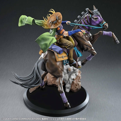 Super Statue Art Collection "Gyro Zeppeli & Valkyrie" Anime "Steel Ball Run JoJo's Bizarre Adventure"