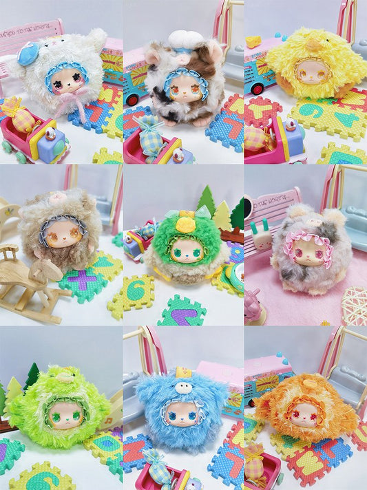 LOVELY EMMA Fluffy Paradise Series Trading Plush 1BOX Quantity: 8