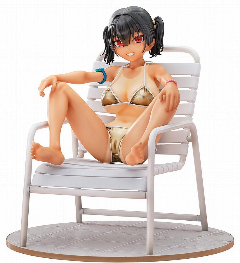Kaede's original illustration Kanna Sasaki gold bikini ver.