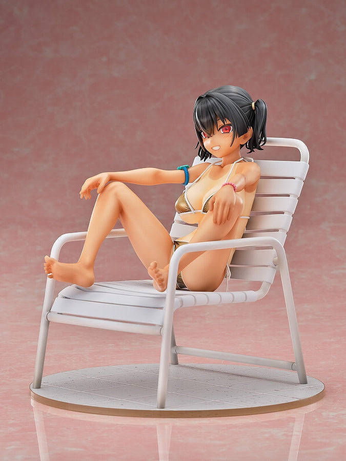 Kaede's original illustration Kanna Sasaki gold bikini ver.