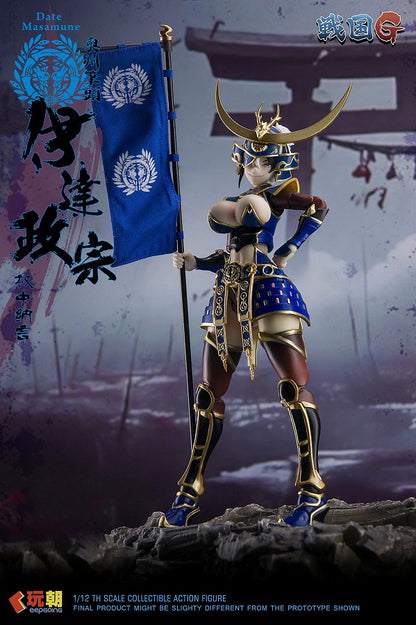 KEEPGOING Studio Sengoku G Series Date Masamune 1/12 scale movable figure