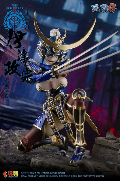 KEEPGOING Studio Sengoku G Series Date Masamune 1/12 scale movable figure