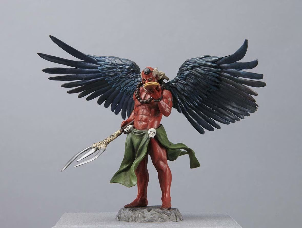 Fukusaki Town monster model kit “Tengu”