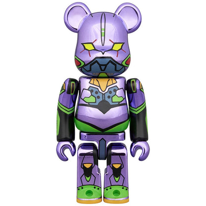 BE@RBRICK Evangelion Unit 01 (new paint plated version) & Evangelion Unit 13 (new paint plated version)