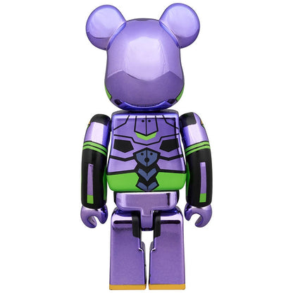 BE@RBRICK Evangelion Unit 01 (new paint plated version) & Evangelion Unit 13 (new paint plated version)