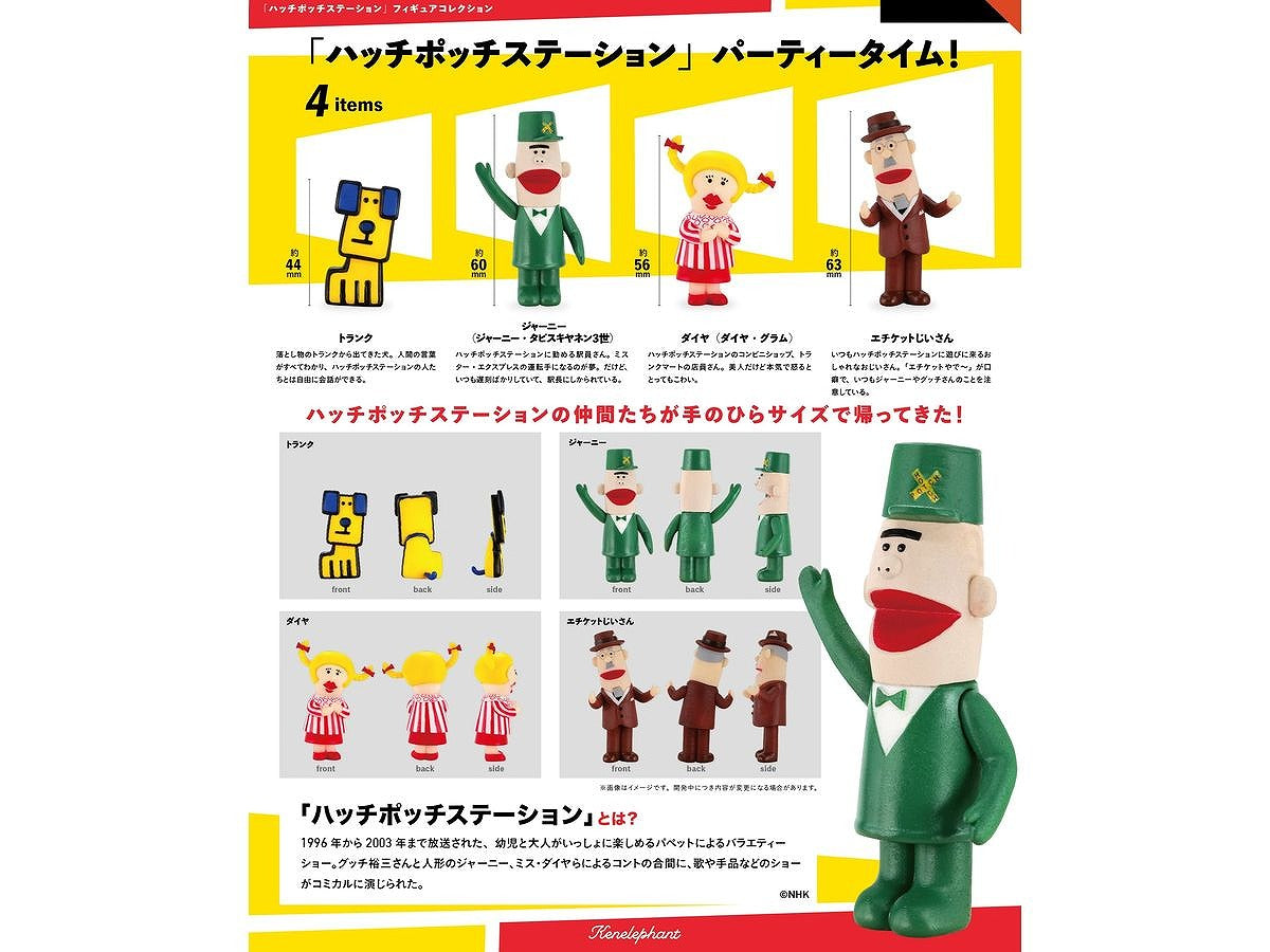 Hatch Pocchi Station Figure Collection BOX version Quantity in 1BOX: 12