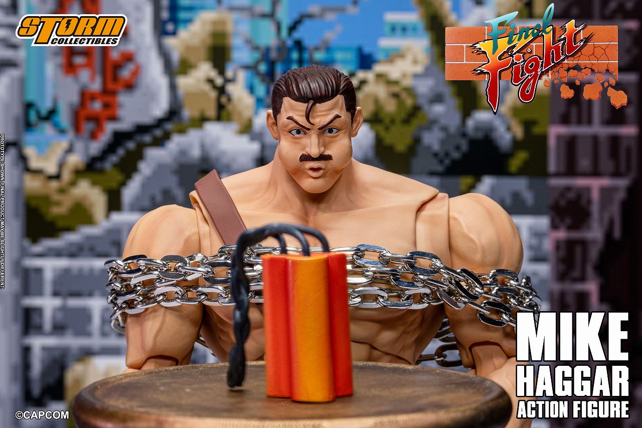 Final Fight Action Figure Mike Haggar