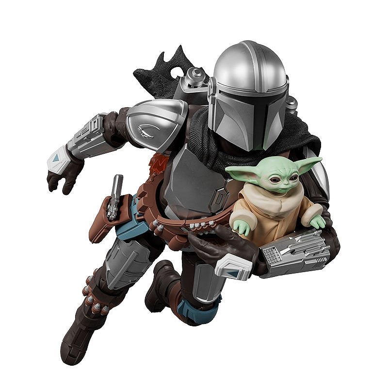 Star Wars Mandalorian & Grogoo CC05 Din Djarin & Grogoo Model Kit