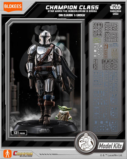 Star Wars Mandalorian & Grogoo CC05 Din Djarin & Grogoo Model Kit