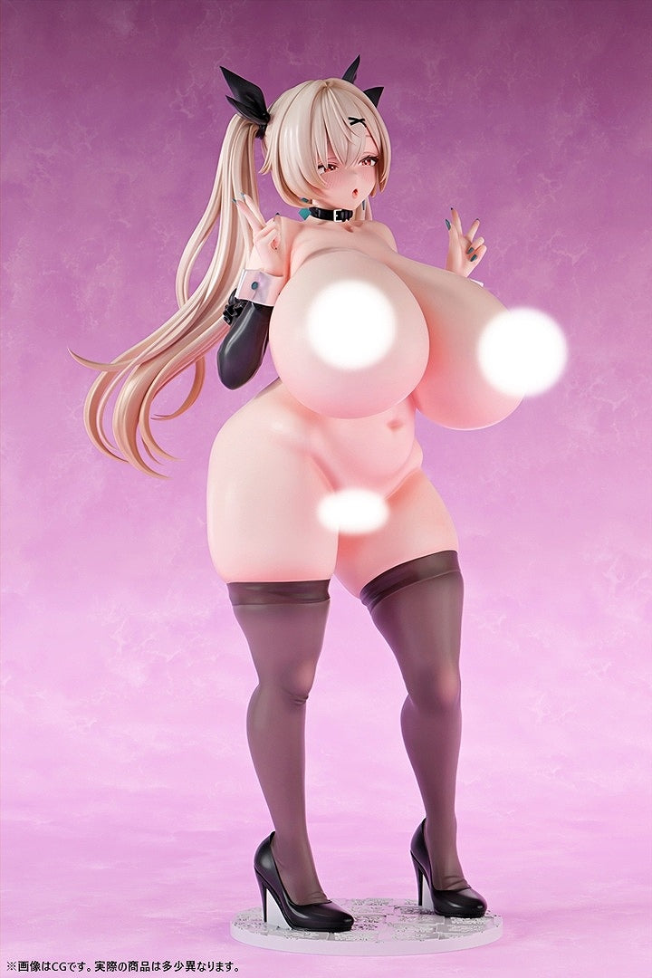 Nikkan Girl Big Breasts Twin Tails Canary 1/6 scale painted finished figure