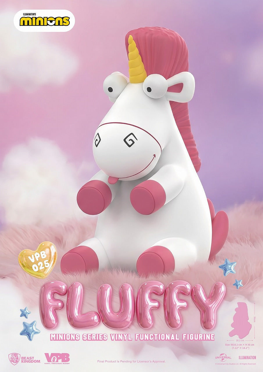 VPB-025 Minions Large Soft Vinyl Piggy Bank Vinyl Figure Fluffy