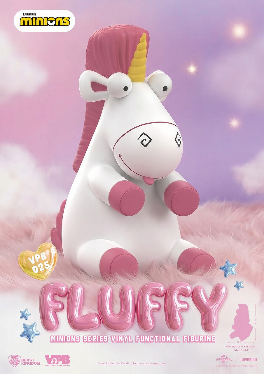 VPB-025 Minions Large Soft Vinyl Piggy Bank Vinyl Figure Fluffy
