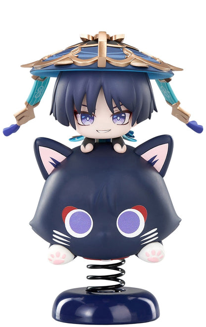Genshin Wanderer Chibi Character Yurayura Stand