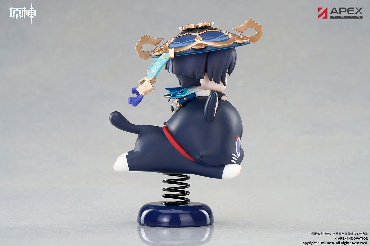 Genshin Wanderer Chibi Character Yurayura Stand