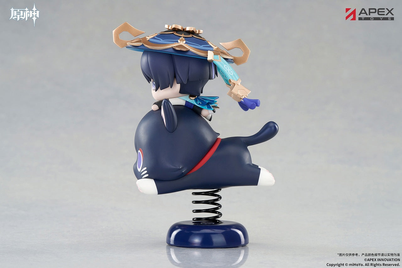 Genshin Wanderer Chibi Character Yurayura Stand