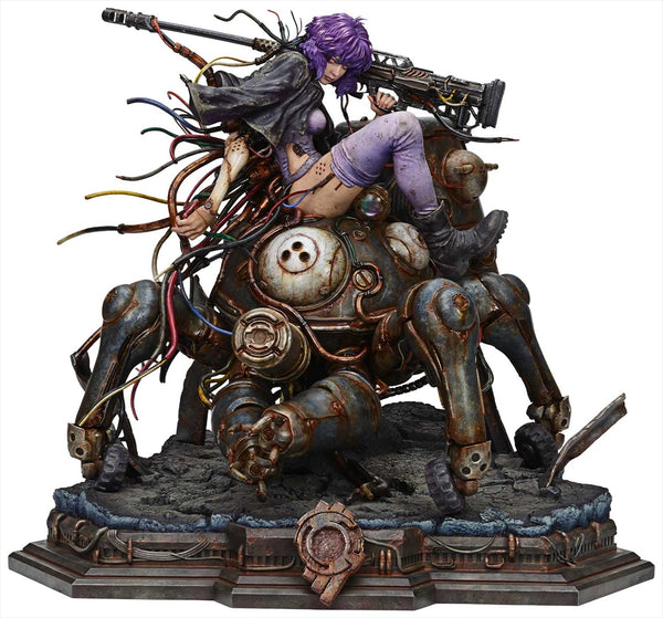 The Legend of Beauty and Beast Ghost in the Shell STAND ALONE COMPLEX Motoko Kusanagi & Tachikoma Art by Entei Ryu Character Color Ver.