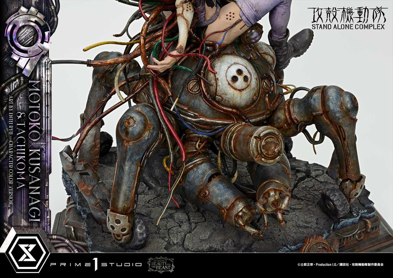 The Legend of Beauty and Beast Ghost in the Shell STAND ALONE COMPLEX Motoko Kusanagi & Tachikoma Art by Entei Ryu Character Color Ver.